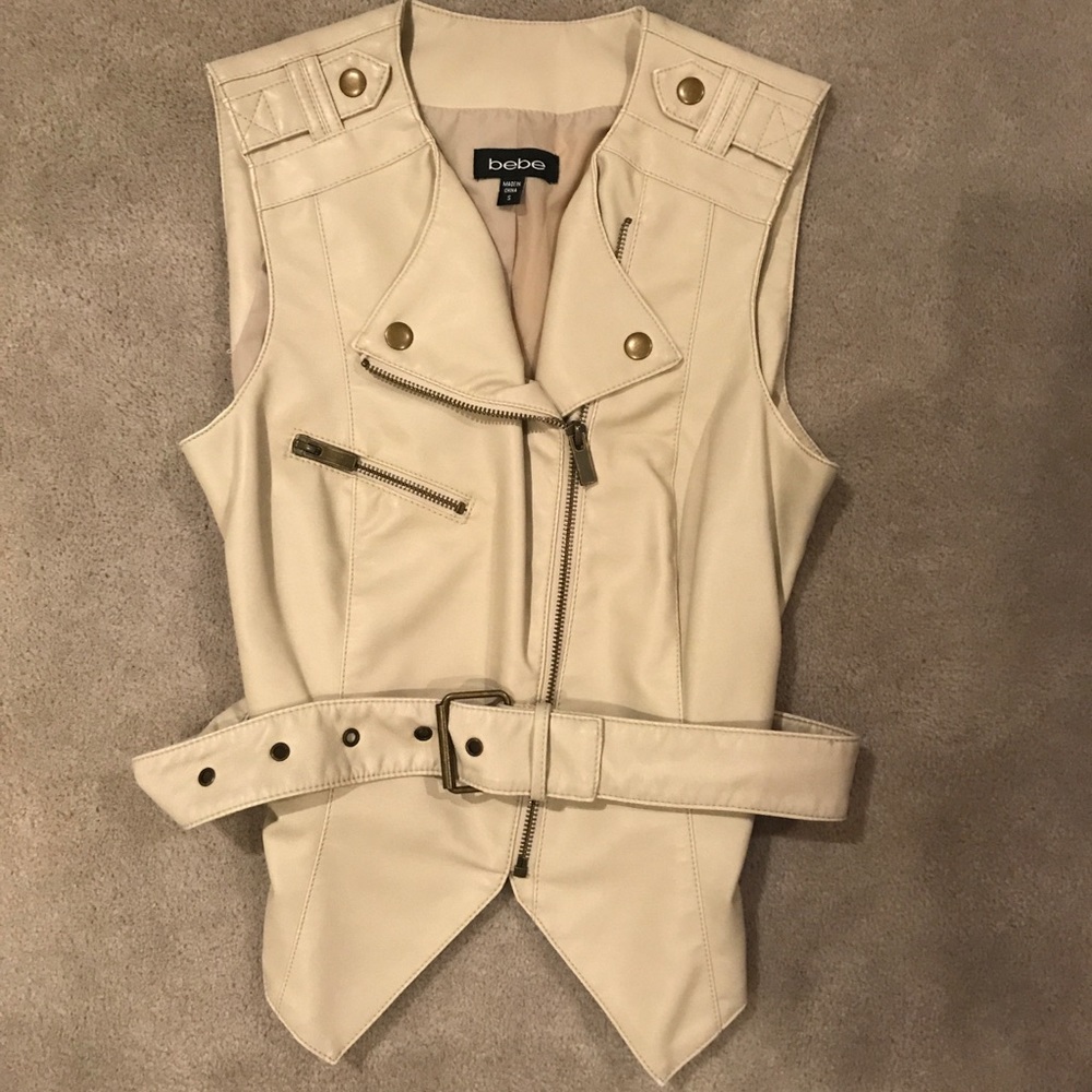 Leather vest